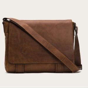Frye Logan Messenger Leather Bag